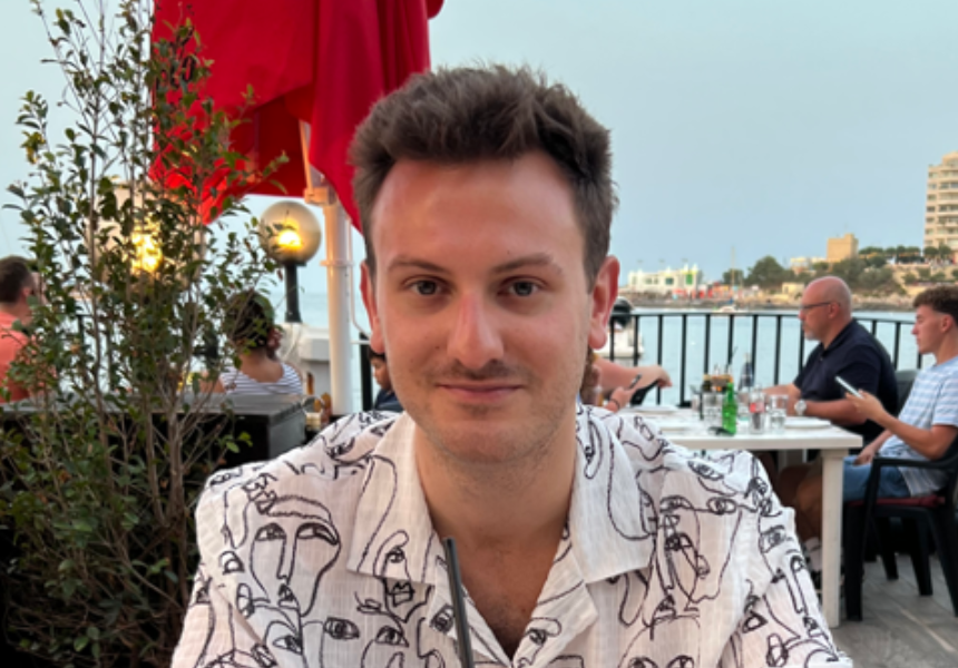 A photo of Dr Matthew Anson, a researcher funded by Breakthrough T1D and Novo Nordisk UK Research Foundation.