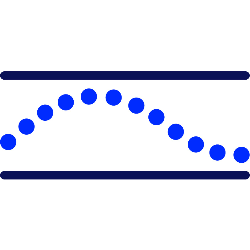blue time in range graph iconography