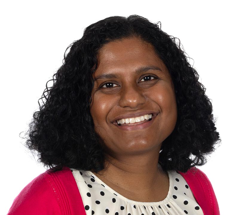 Renuka Dias headshot with white background