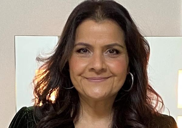 Headshot of actress Nina Wadia OBE