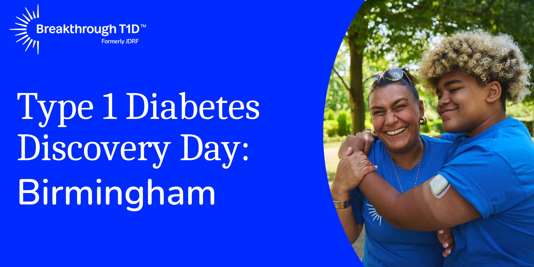 Breakthrough T1D Discovery Day Birmingham 2025 banner