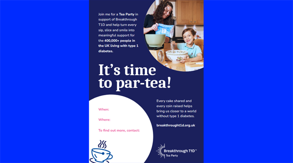 Breakthrough T1D Tea Party poster thumbnail
