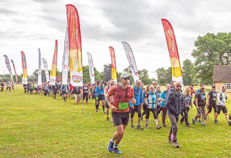 London to Brighton Ultra Challenge walkers