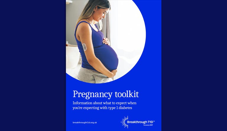 Breakthrough T1D Pregnancy Toolkit front cover thumbnail