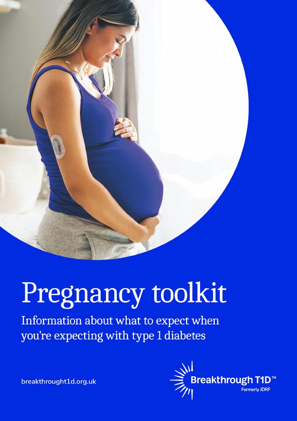 Breakthrough T1D Pregnancy Toolkit front cover