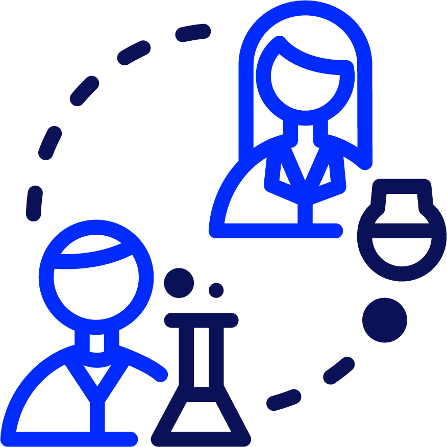 Breakthrough T1D icon to represent research collaboration